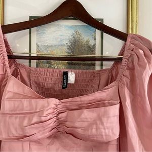Silky Pink Long Sleeve
